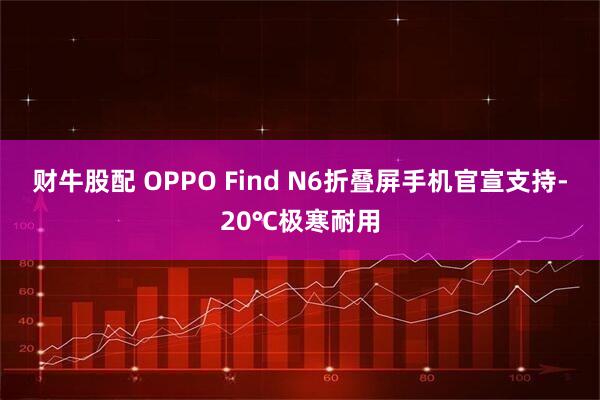 财牛股配 OPPO Find N6折叠屏手机官宣支持-20℃极寒耐用